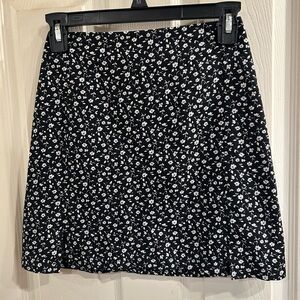 Floral Mini Skirt